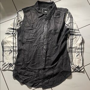 Rails Black and White Plaid Women's Camisole